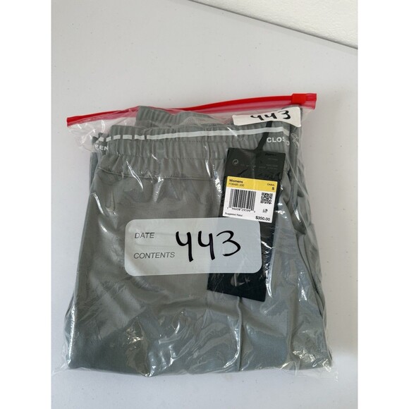 Nike‎ ESC Every Stitch Considered Gray Wool Blend Barrel Pants Women Size S NWT - Picture 14 of 14